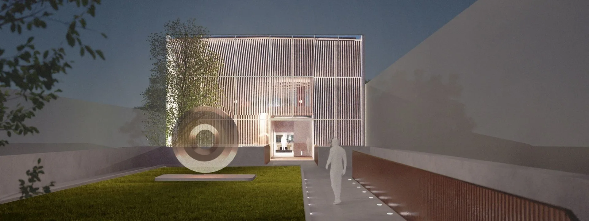 Render of the new IMA Community Centre
